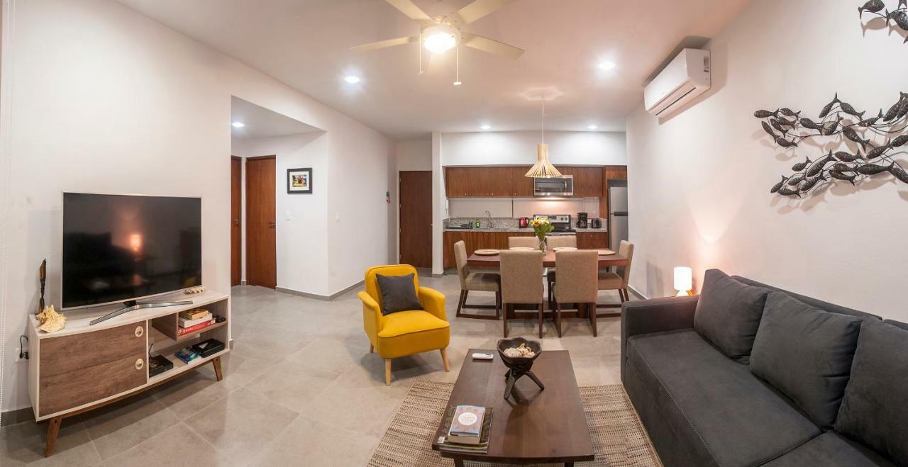 Gulliver Condo - Free Beach Club Access & Bikes Tulum Esterno foto